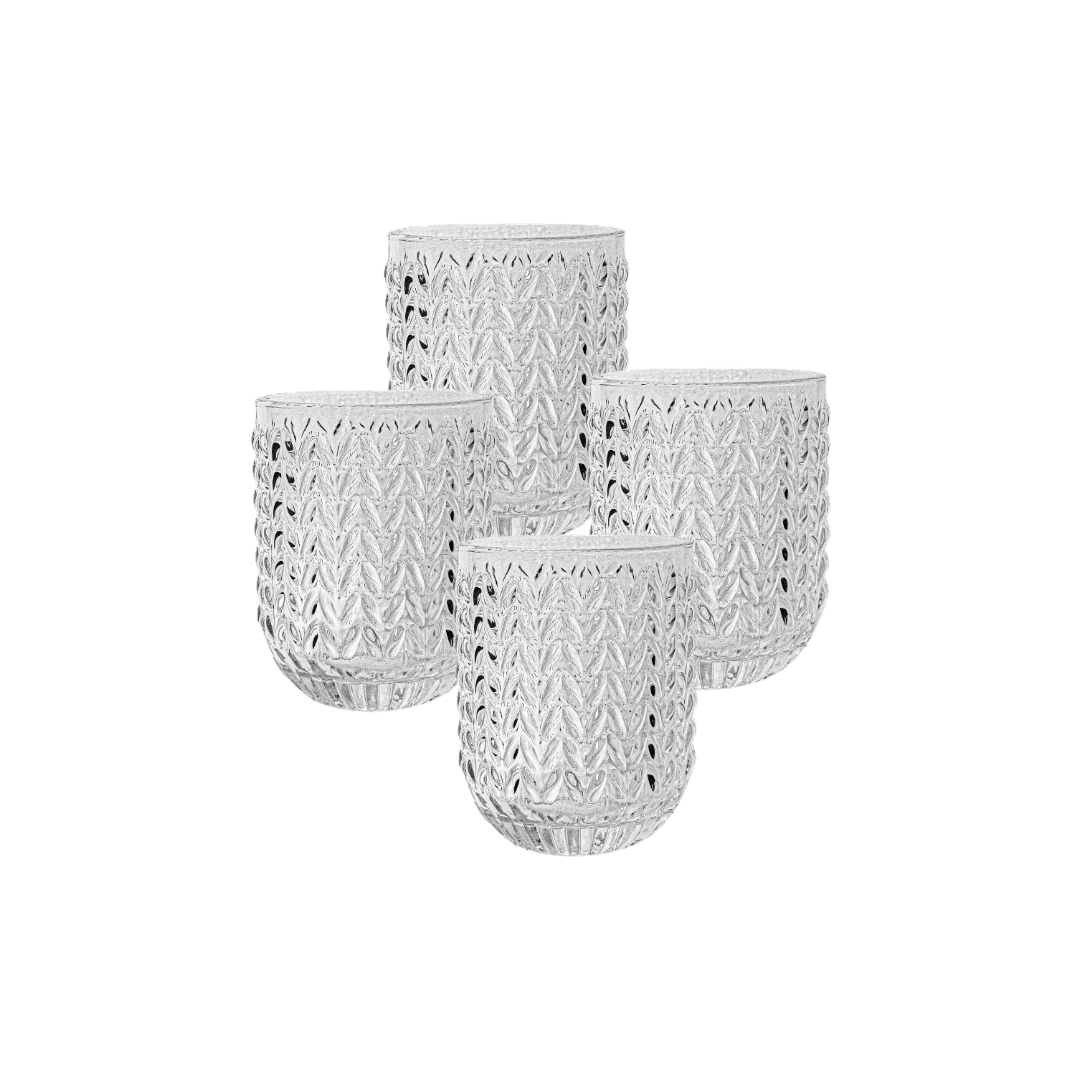 Zigzag glas S - set van 4