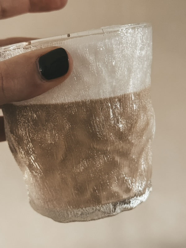 Mat organisch glas S