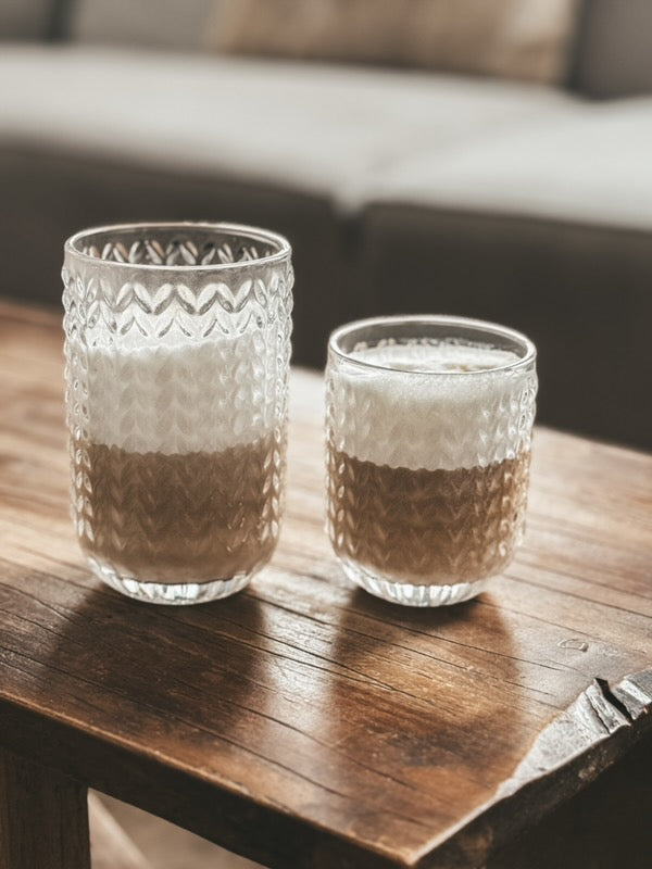 Zigzag glas L - set van 2