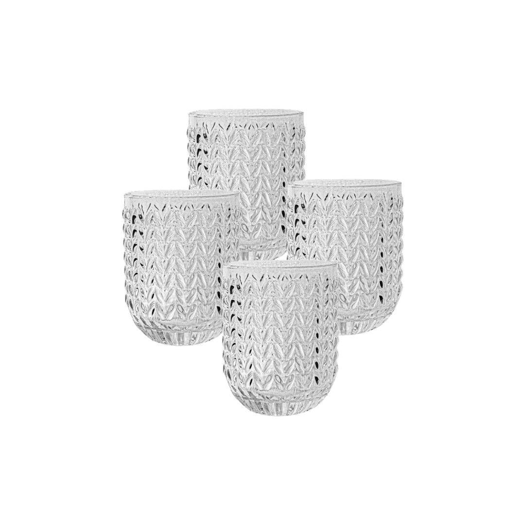 Zigzag glas S - set van 4