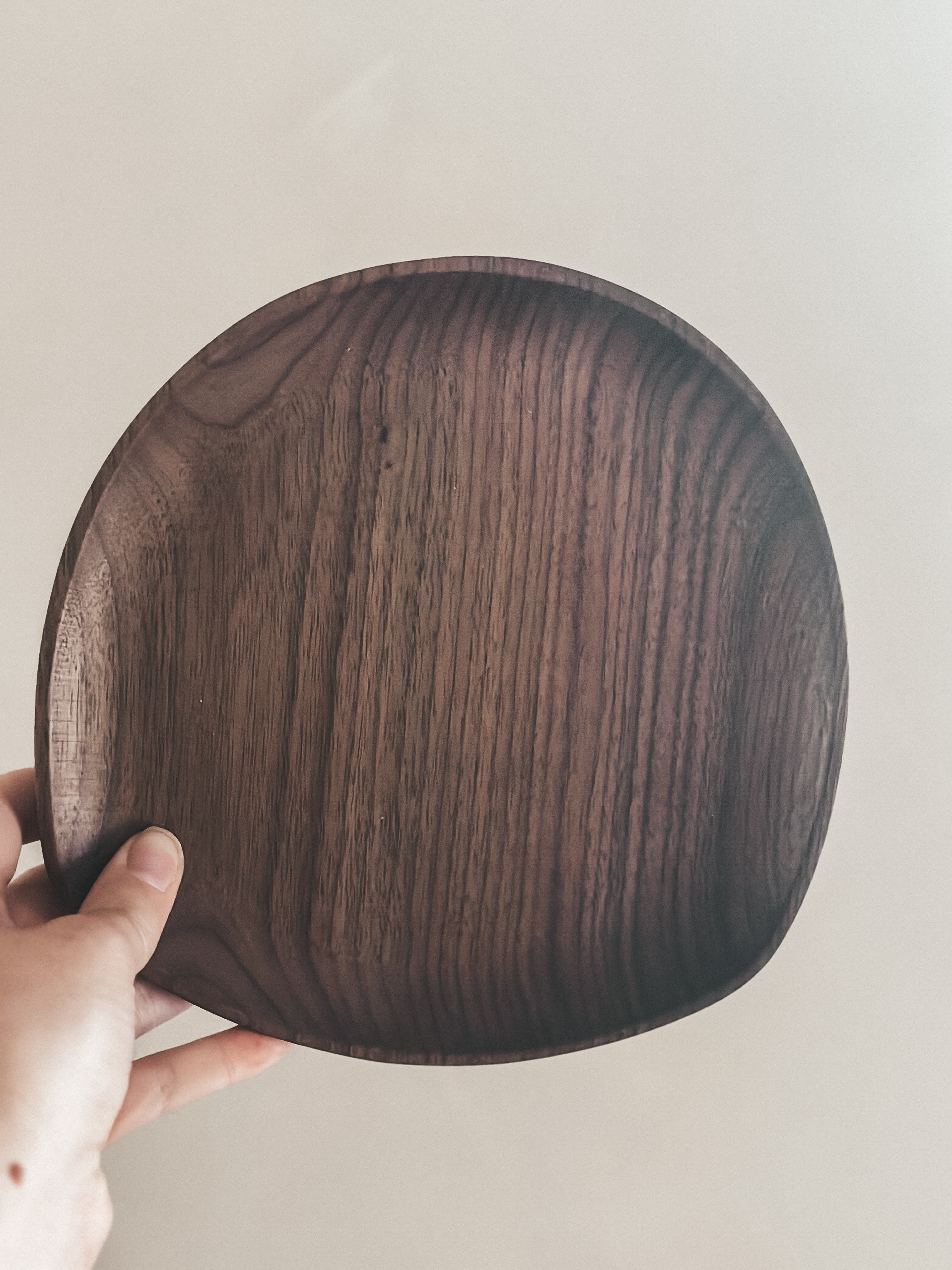 JUNO houten walnoot dienblad organisch 20cm