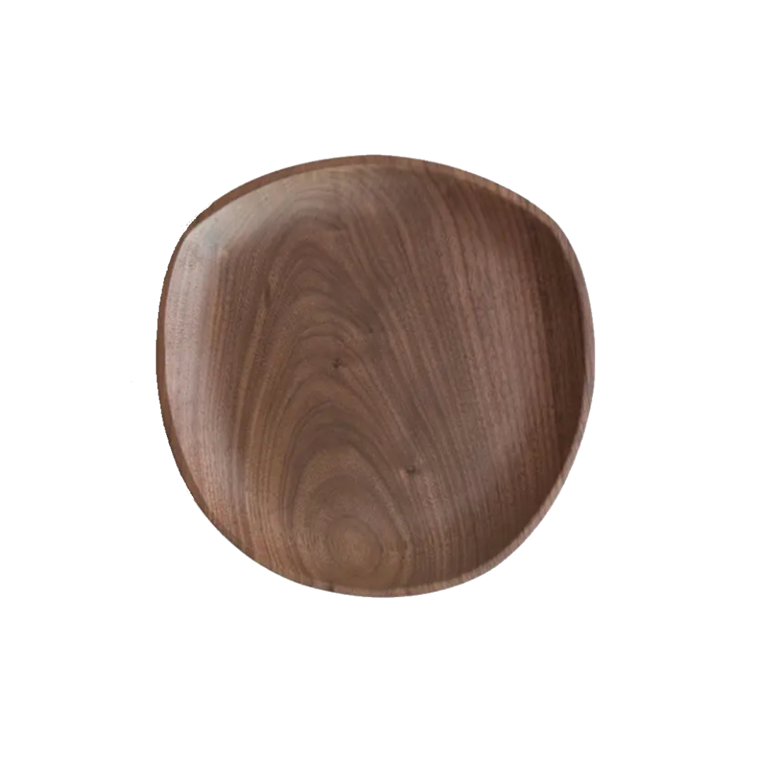 JUNO houten walnoot dienblad organisch 20cm