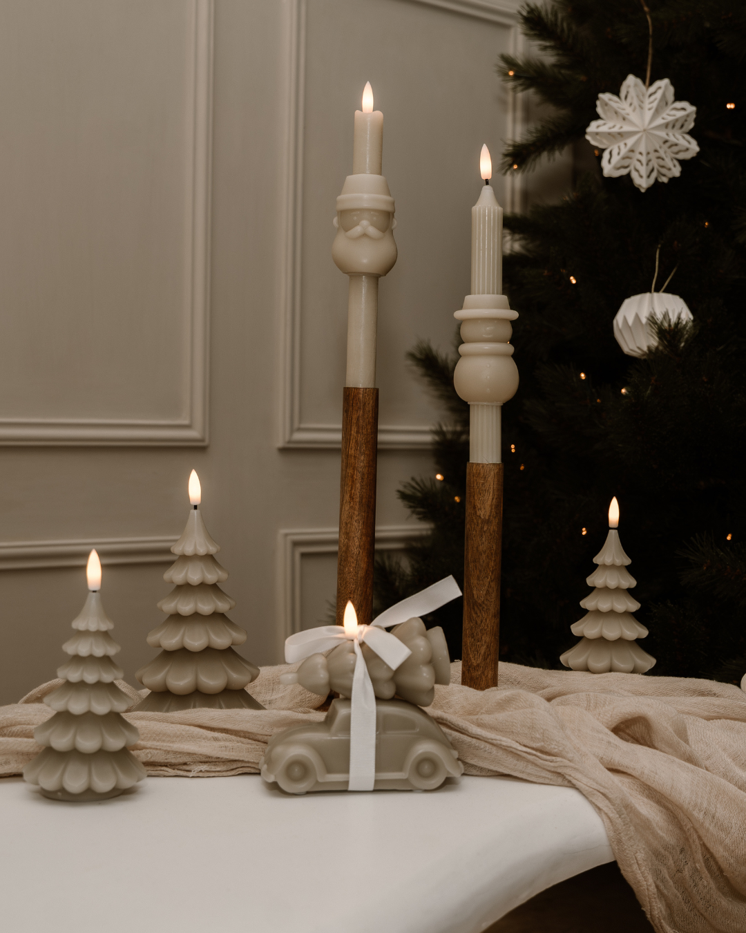 SET FESTIVE FRIENDS RIBBEL