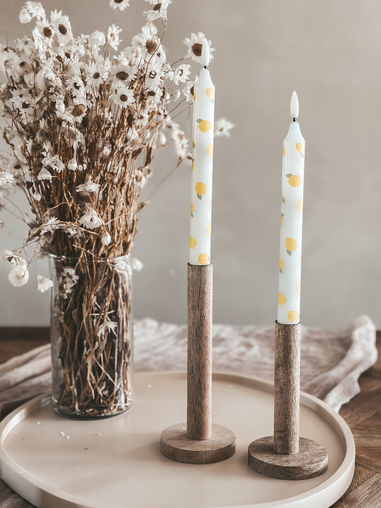 JUNOfiresleddinerkaarsenlemonscitroenzomergeelgroen