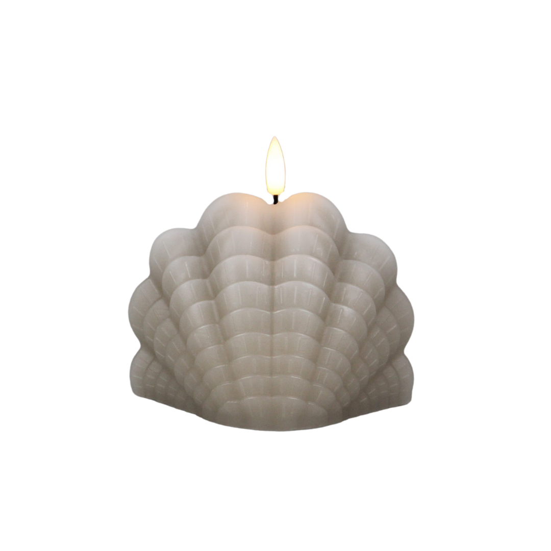 JUNOfiresledkaarsledkaarsbeigeschelpshellkaarstimerzomerm