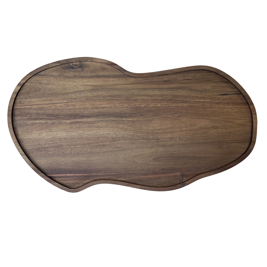 B2B - ORGANISCH DIENBLAD DONKER HOUT LANG L - 15 STUKS