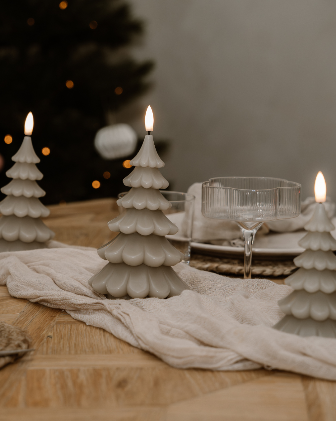 KERSTBOOM KAARS LAGEN M - AB