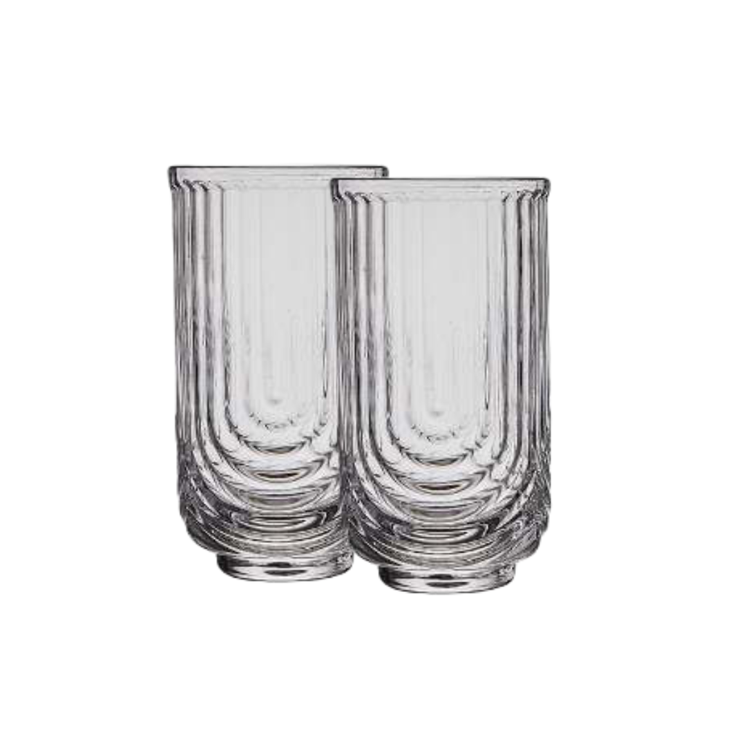Regenboog Glas L - set van 2