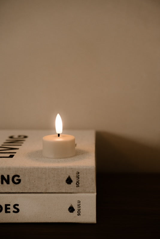 WAXINELICHTJES OP BATTERIJ