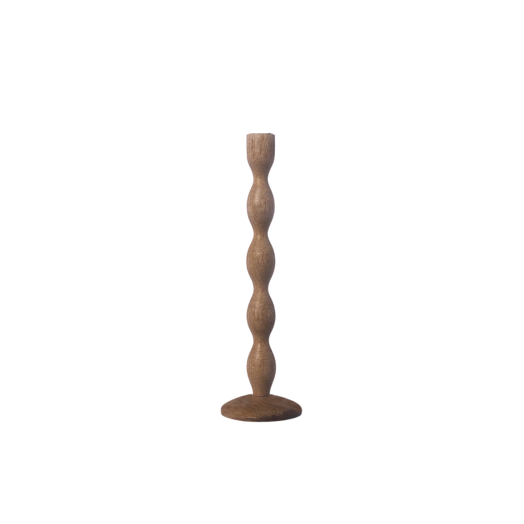 KANDELAAR HOUT NATUREL XL