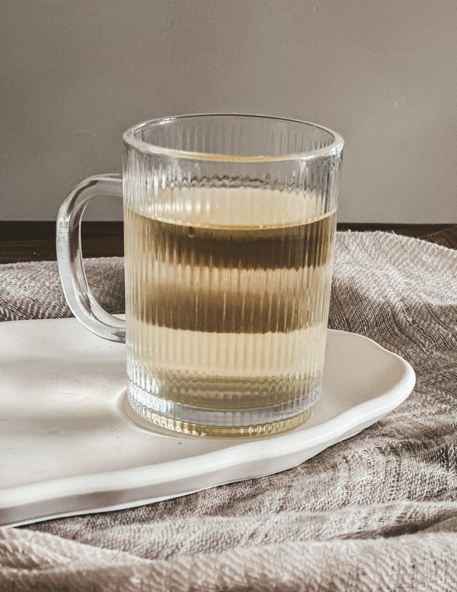 Theeglas Ribbel Oor - set van 4