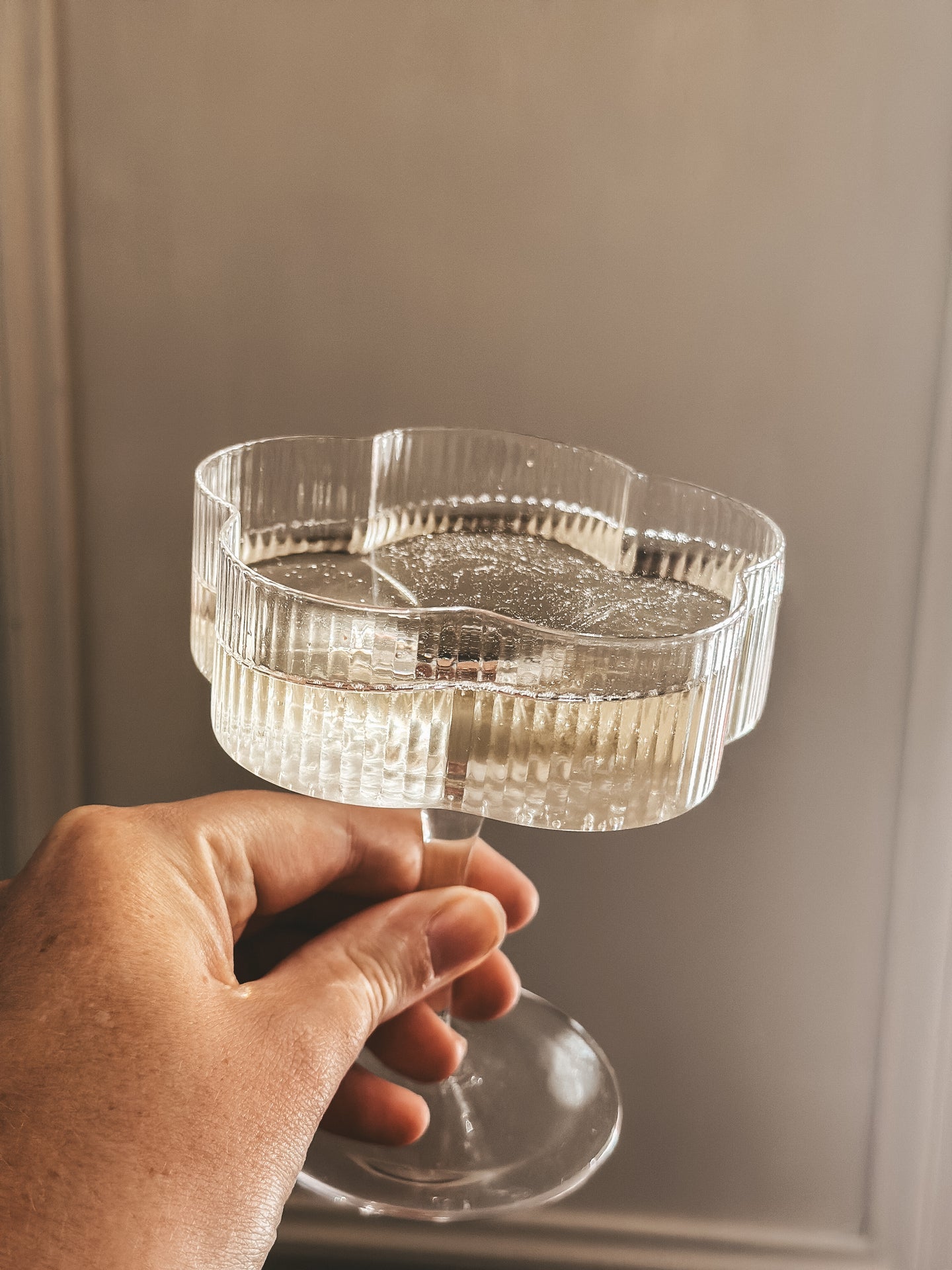 Wijn Glas Bloem - set van 2