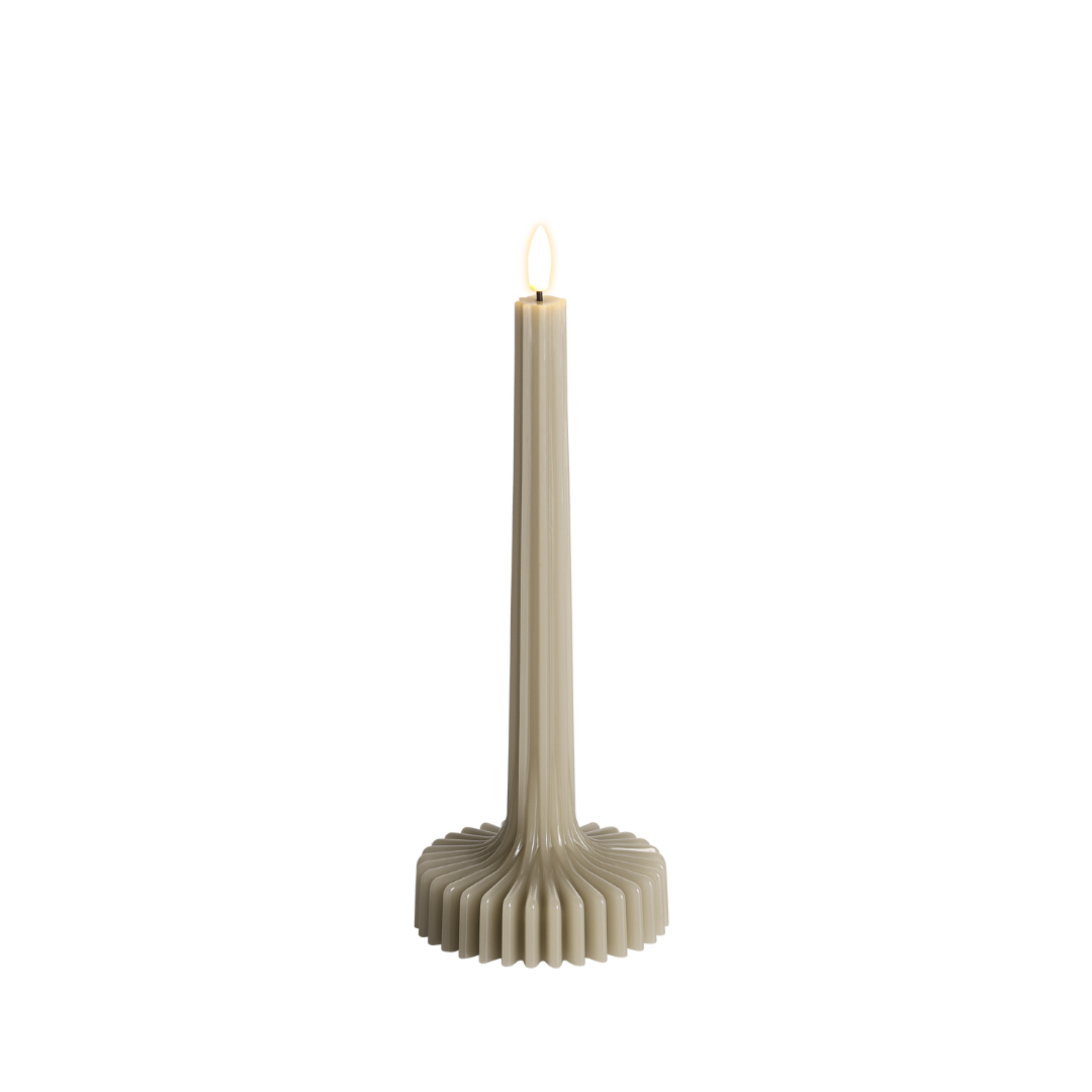 STAANDE DINERKAARS RIBBEL BEIGE M - AB