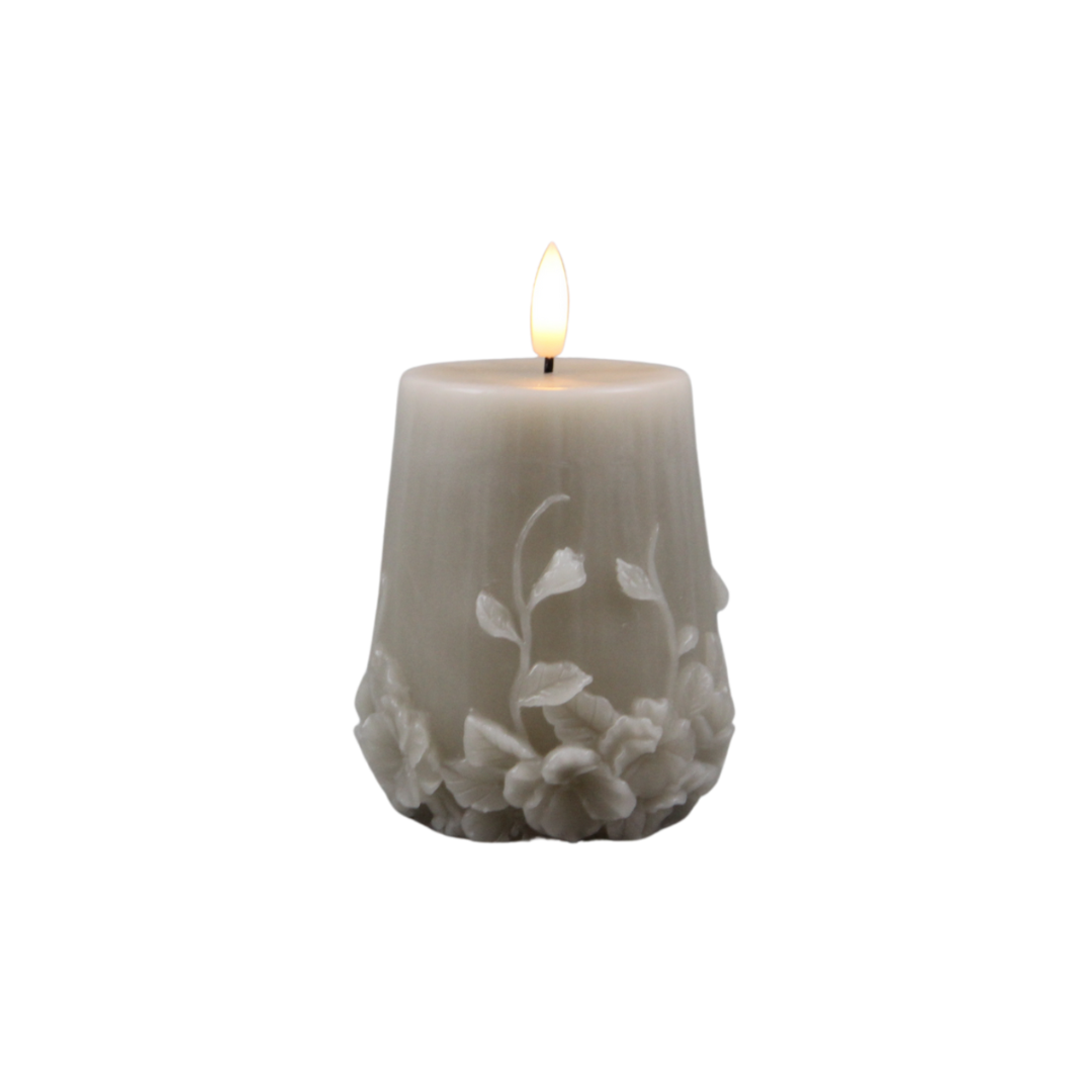 STOMPKAARS BEIGE BLOEMEN ONDER - AB
