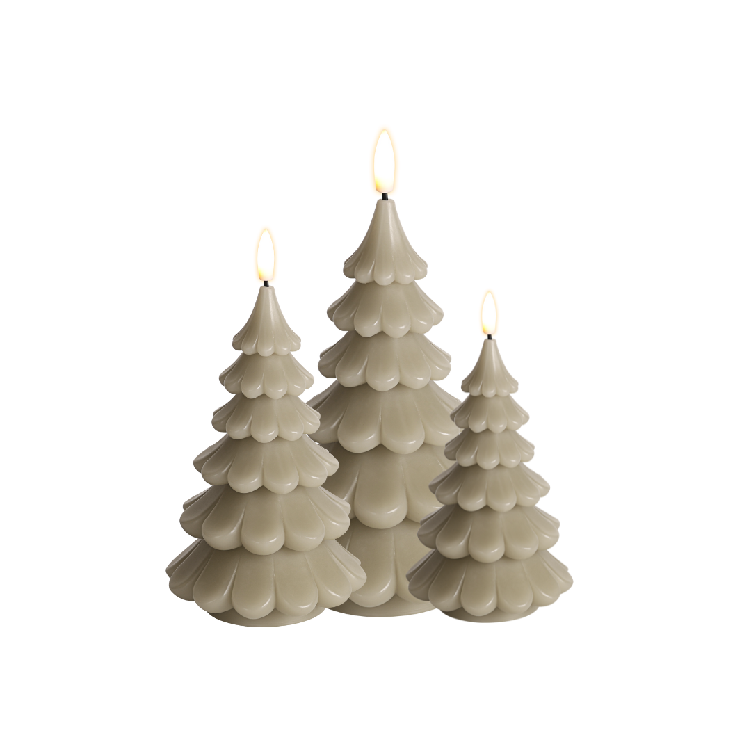 JUNOfires ledkaarsen set kerstboom kaars lagen kerst timer
