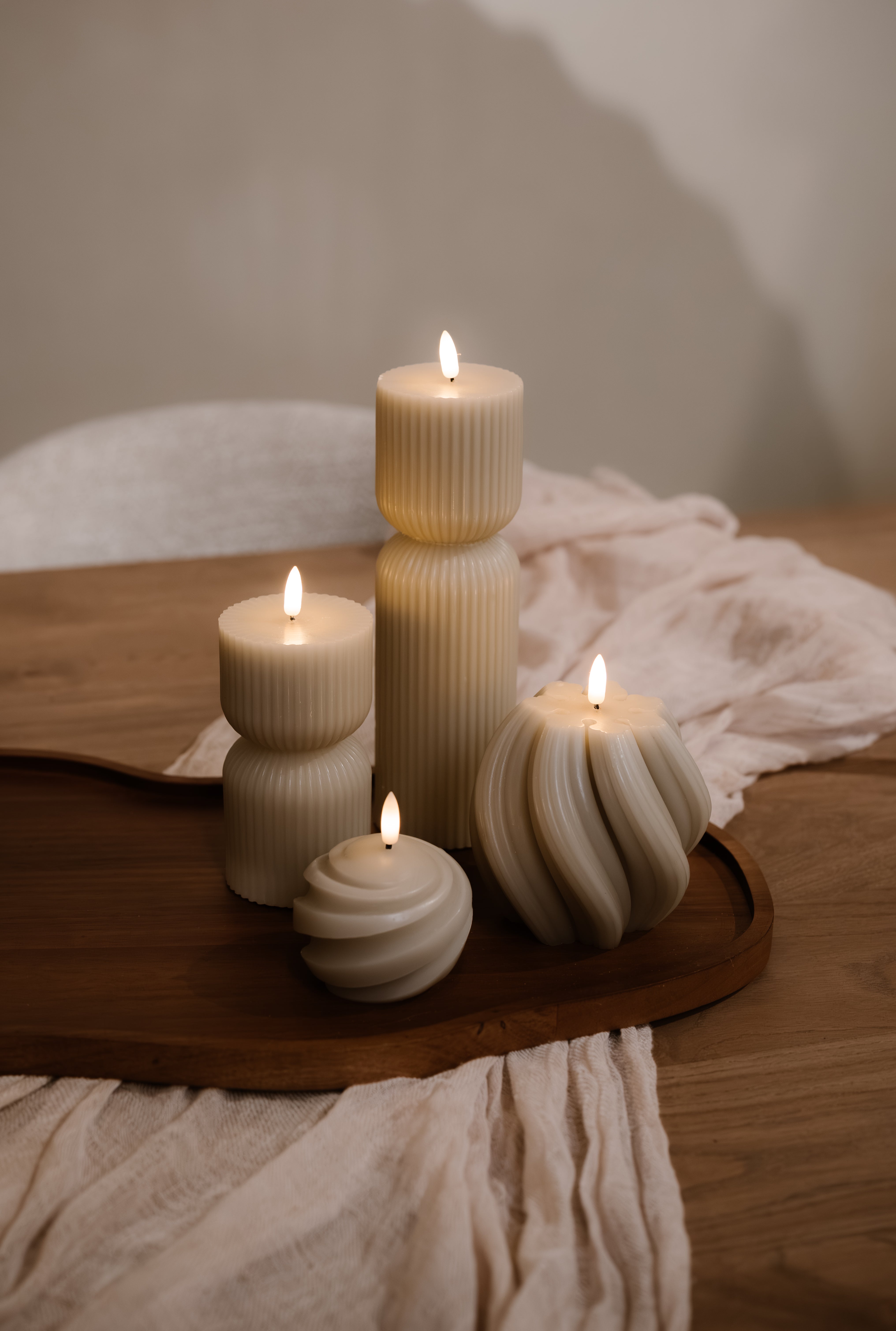 B2B - SWIRL RONDE LEDKAARS - 24 STUKS